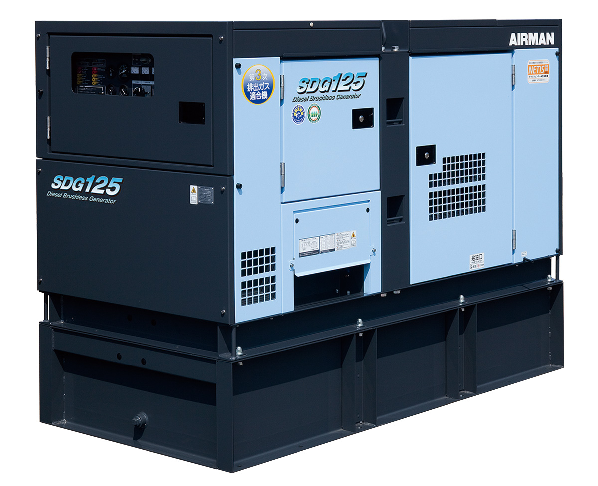 大型ディーゼル発電機(80∼400kVA) | レンタル | 商品情報 大型ディーゼル発電機(80∼400kVA) | レンタル | 商品情報